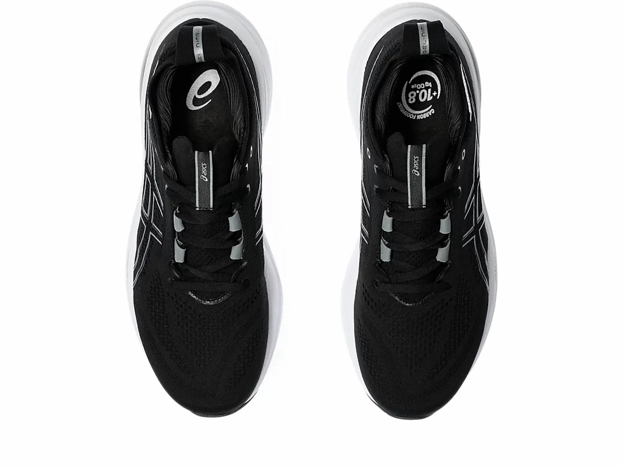Men's Gel Nimbus 26 Running Shoes In Black/graphite Grey