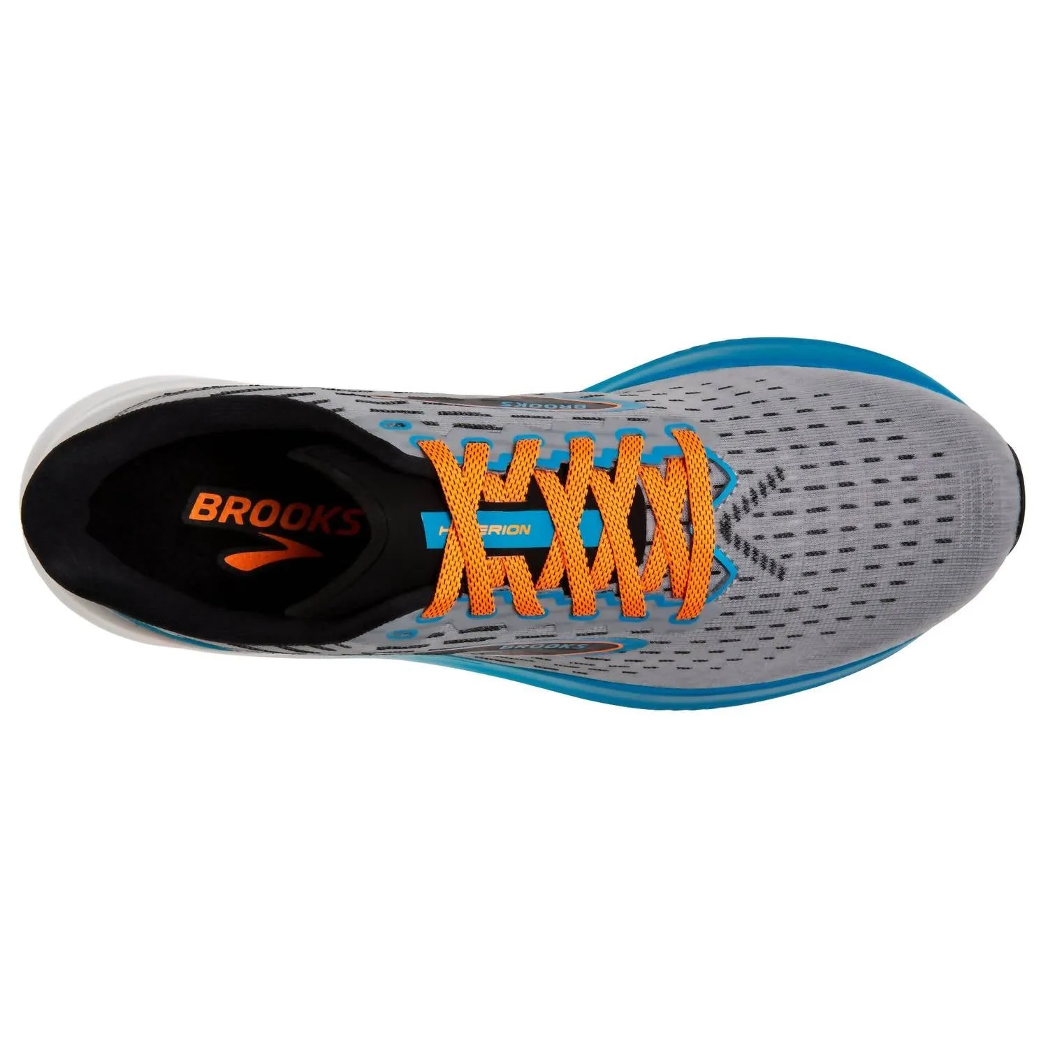 Men's Hyperion Running Shoes In Grey/blue