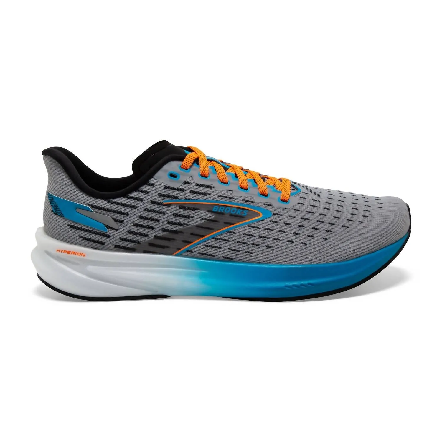 Men's Hyperion Running Shoes In Grey/blue