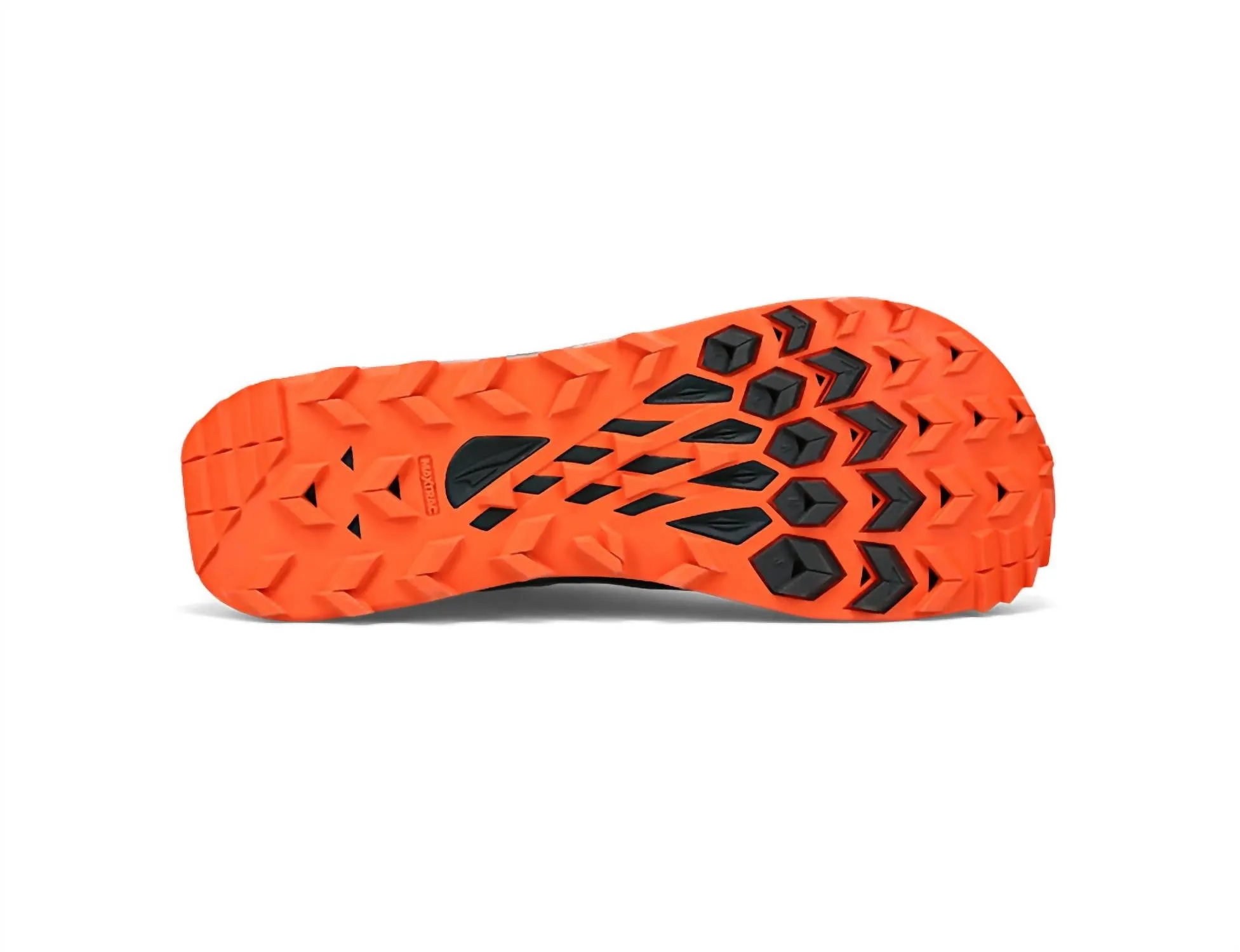 Men's Lone Peak All-Weather Low 2 Trail Shoes In Grey/orange