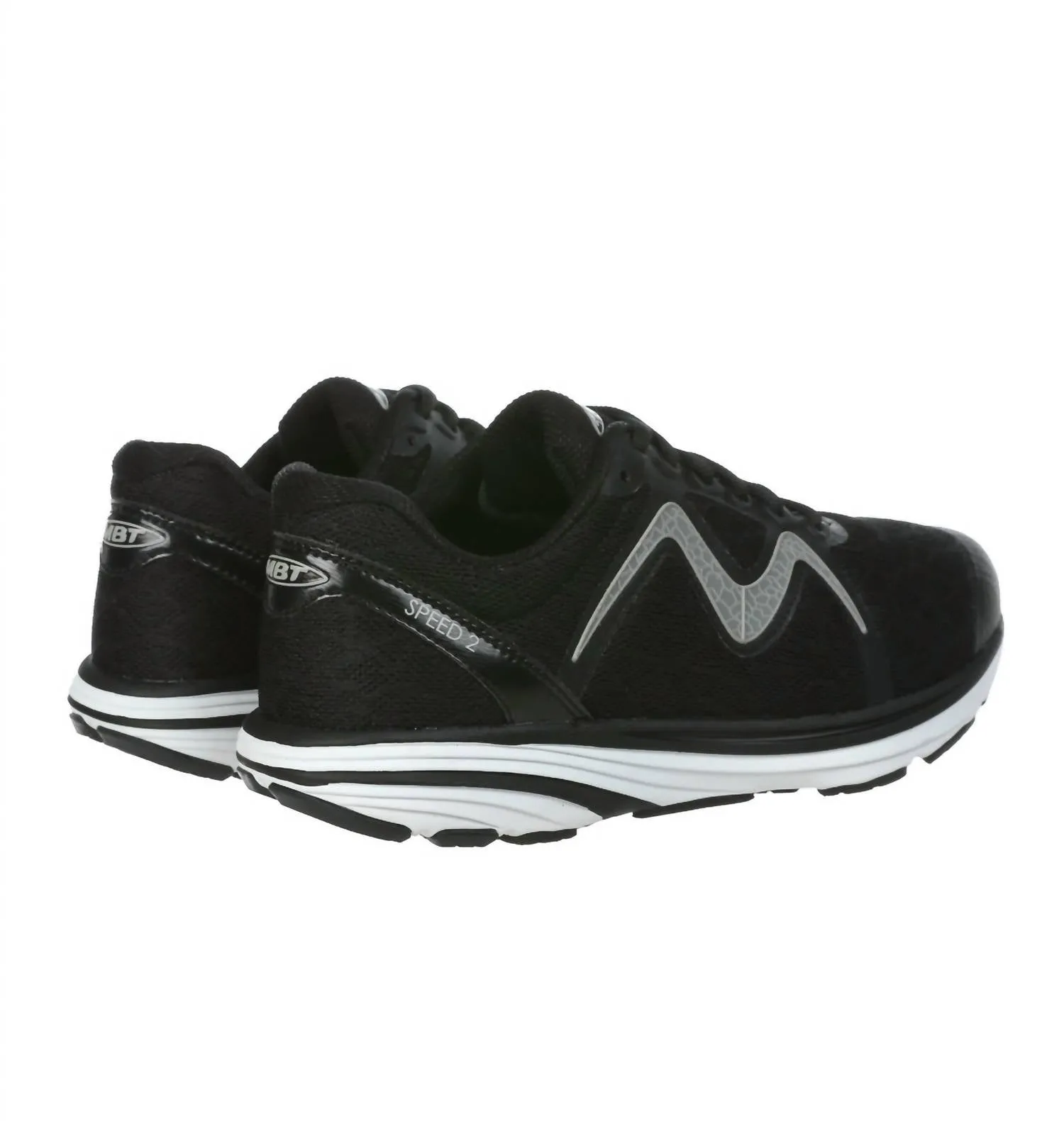 Men's Speed 2 Running Shoes In Black/grey