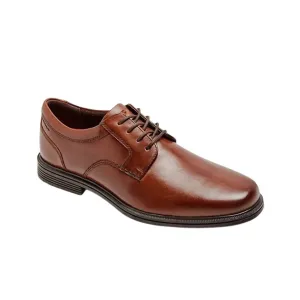 Men's Taylor Plain Toe Derby Shoes In Tan