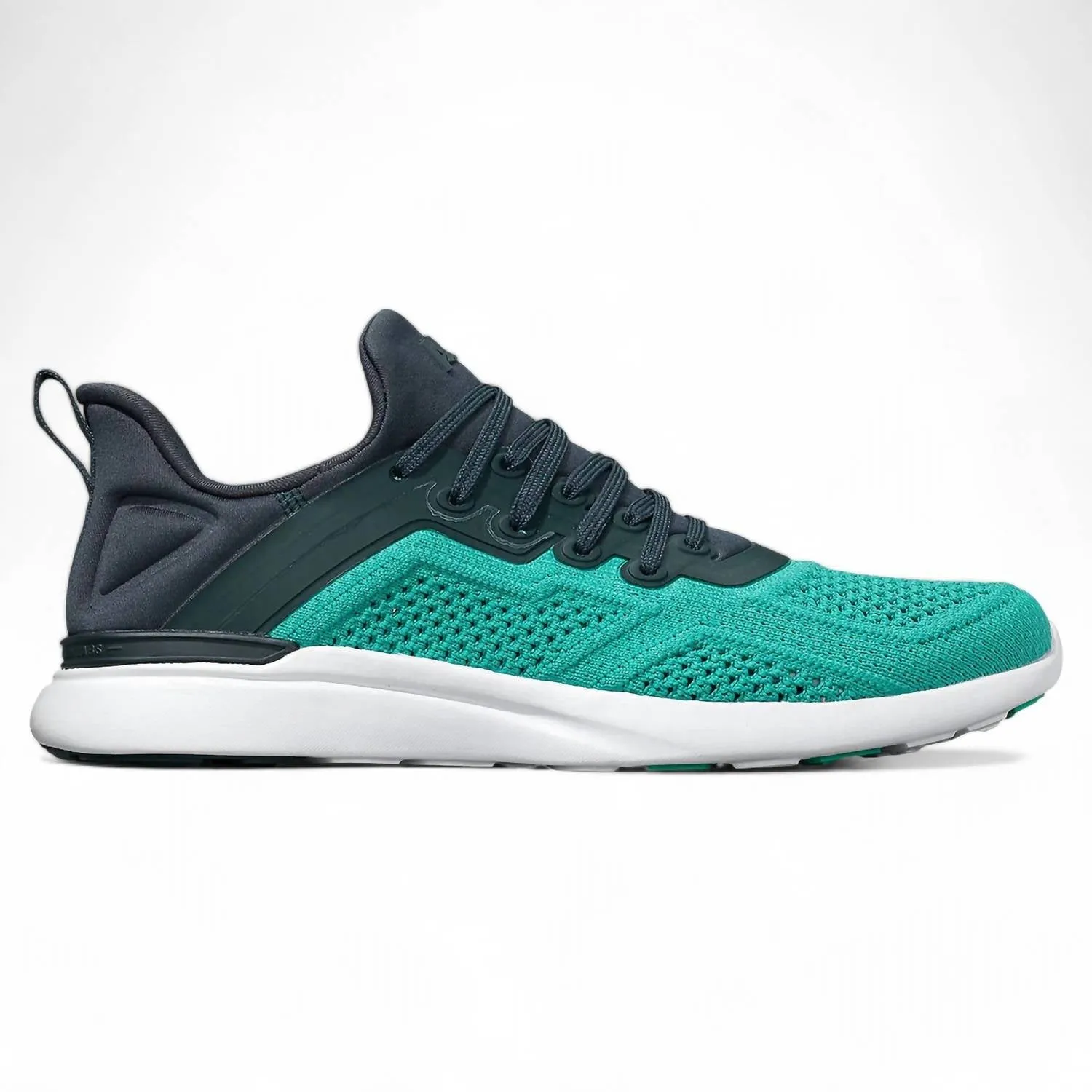 Men's Techloom Tracer Shoes In Midnight Jungle / Tropical Green / White