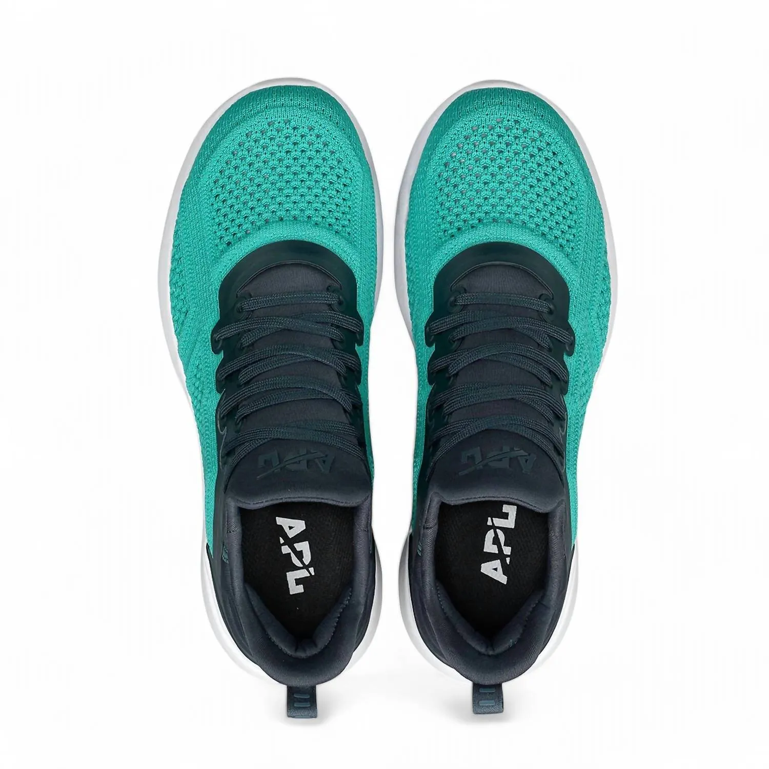 Men's Techloom Tracer Shoes In Midnight Jungle / Tropical Green / White