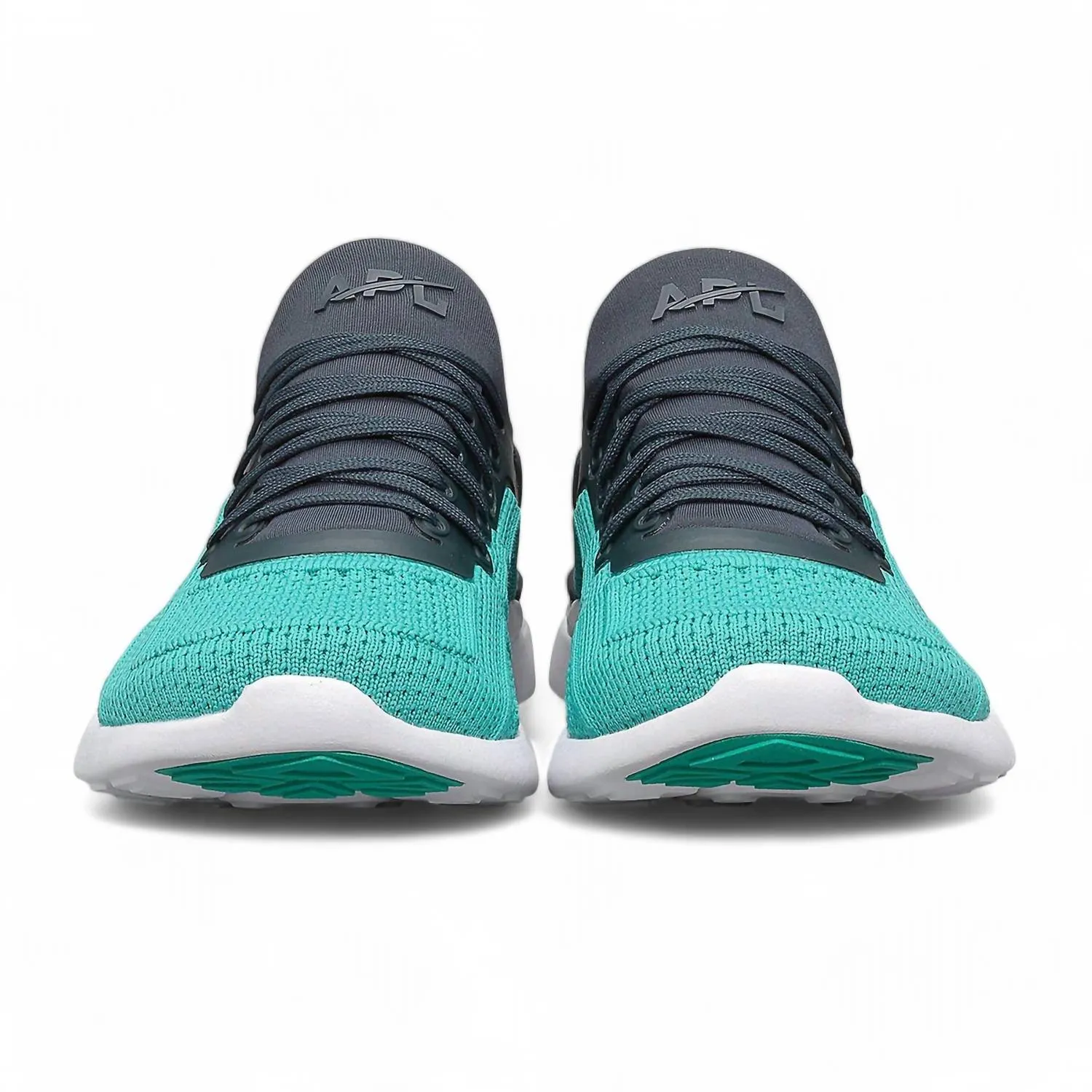 Men's Techloom Tracer Shoes In Midnight Jungle / Tropical Green / White