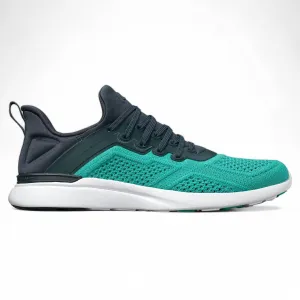 Men's Techloom Tracer Shoes In Midnight Jungle / Tropical Green / White