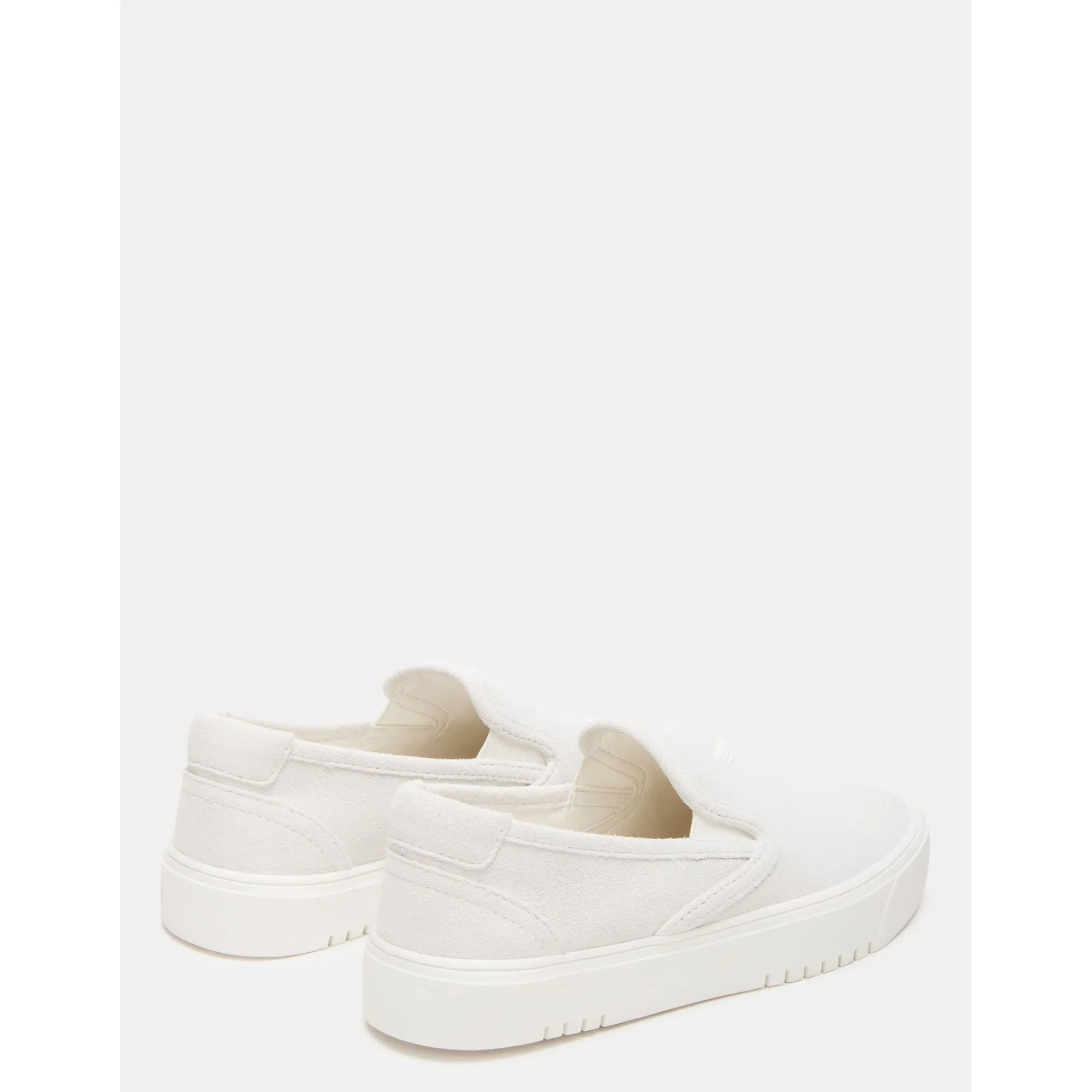 Murphy White Suede