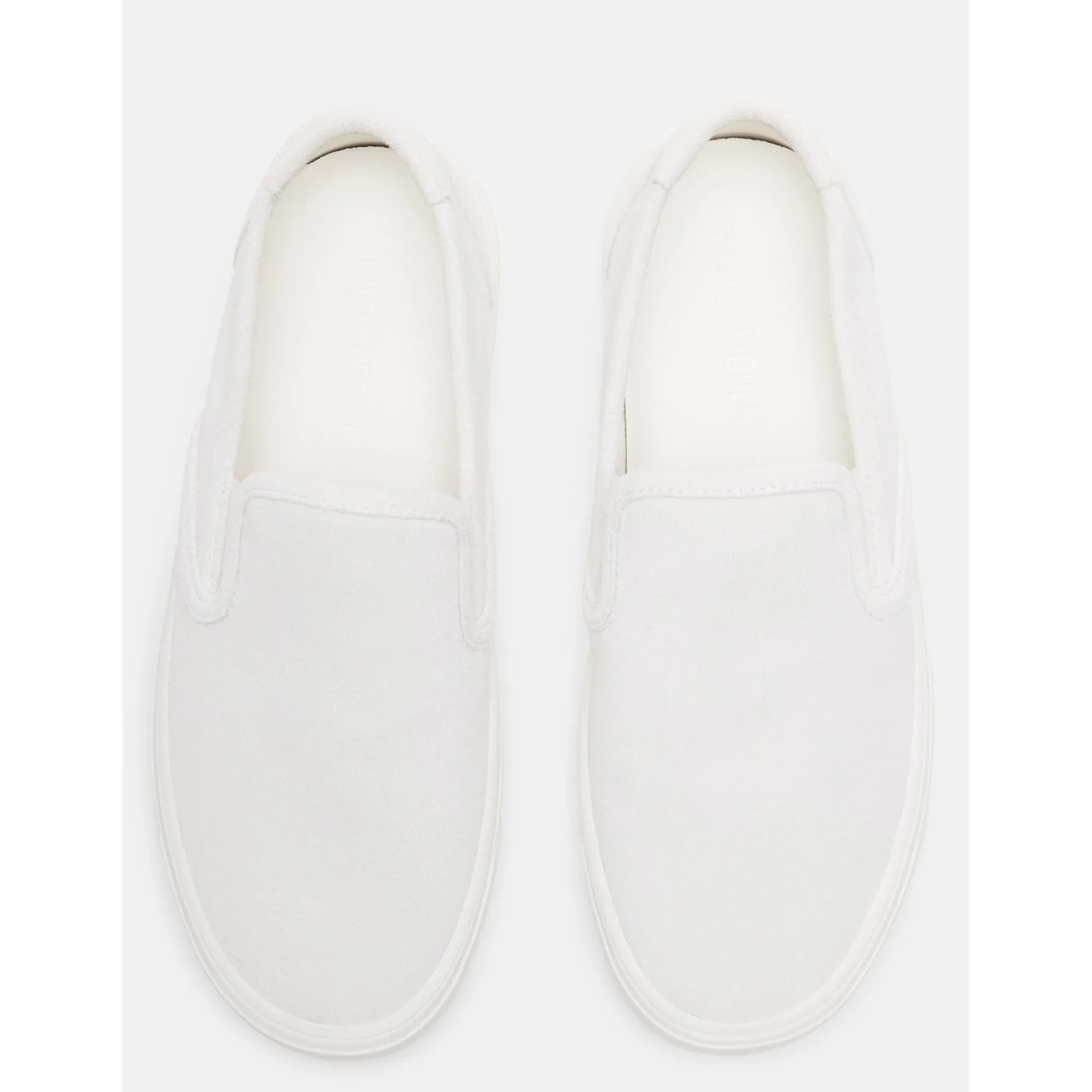 Murphy White Suede