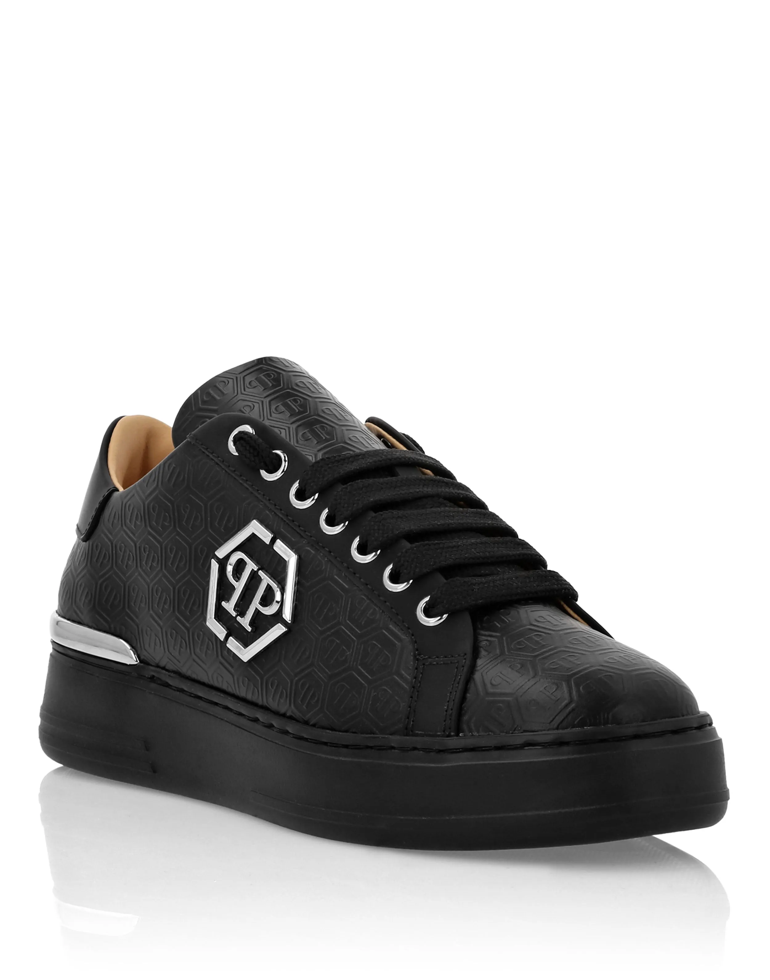 Nappa Leather Lo-Top Sneakers Monogram