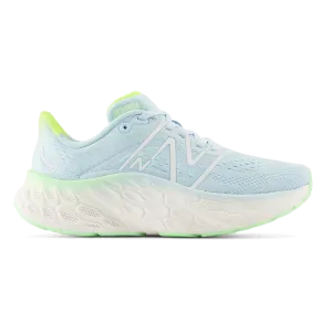 New Balance Fresh Foam X More V4 - Blue - Green Aura - White