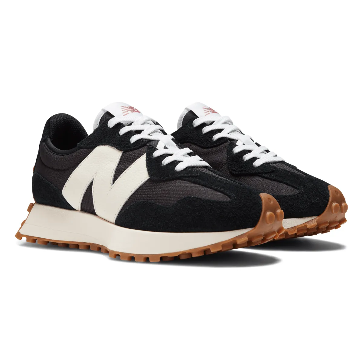 New Balance Women's WS327BL Black/White/Mineral Red