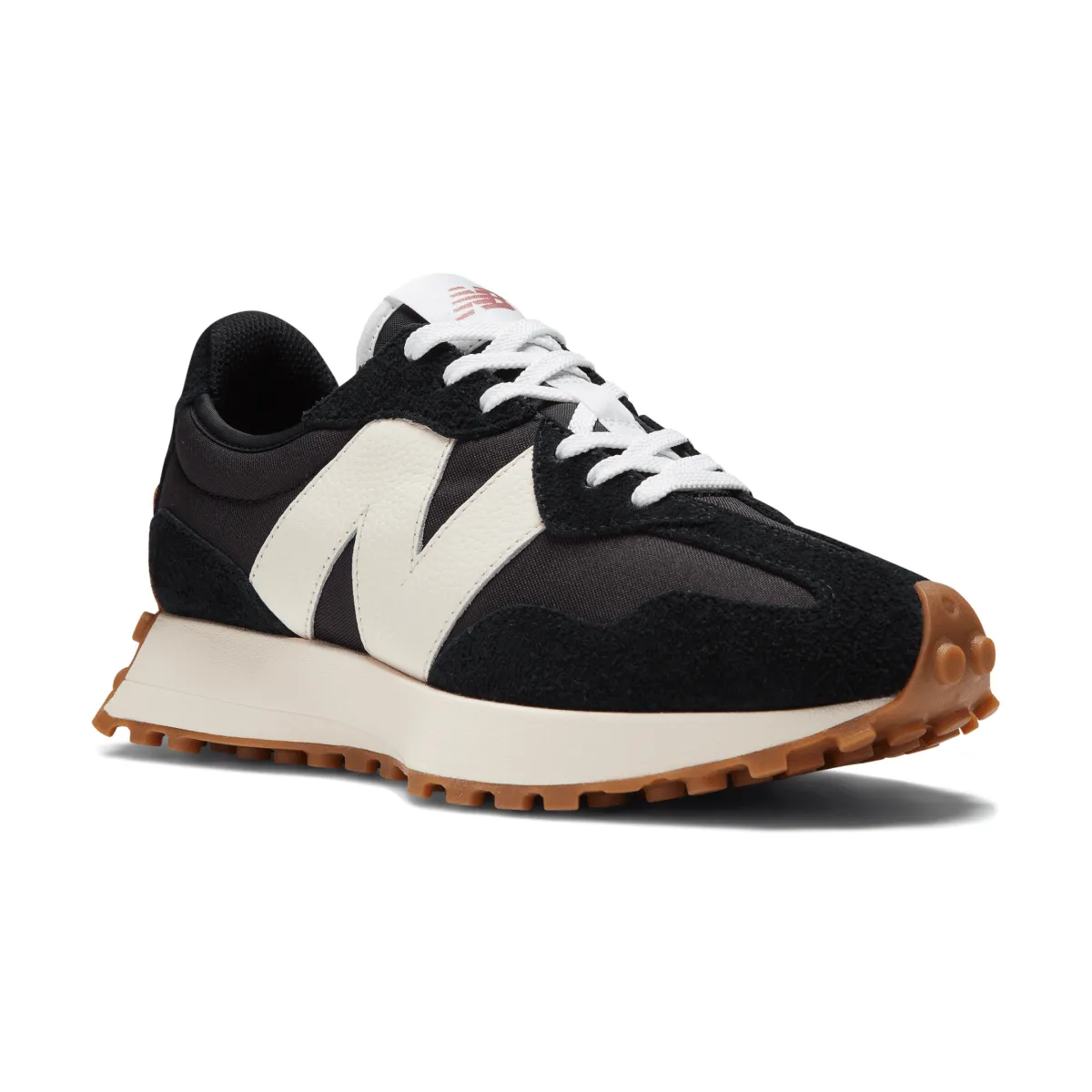 New Balance Women's WS327BL Black/White/Mineral Red