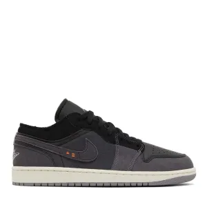 NIKE AIR JORDAN1 LOW SE CRAFT INSIDE OUT PHANTOM BLACK