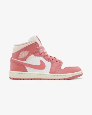 NIKE AIR JORDAN1 MID STRAWBERRIES AND CREAM WMNS