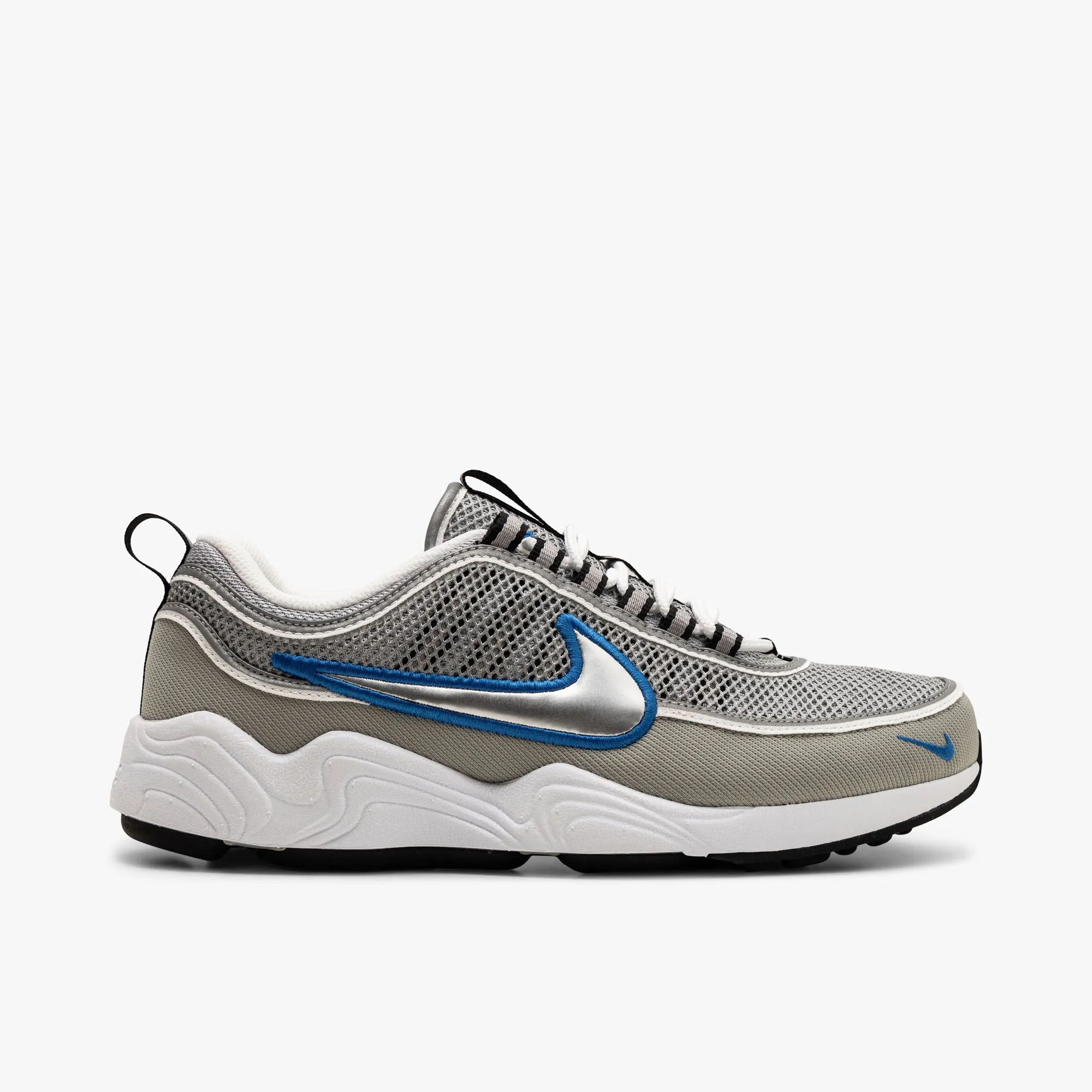 Nike Air Zoom Spiridon SP Metallic Silver / Signal Blue