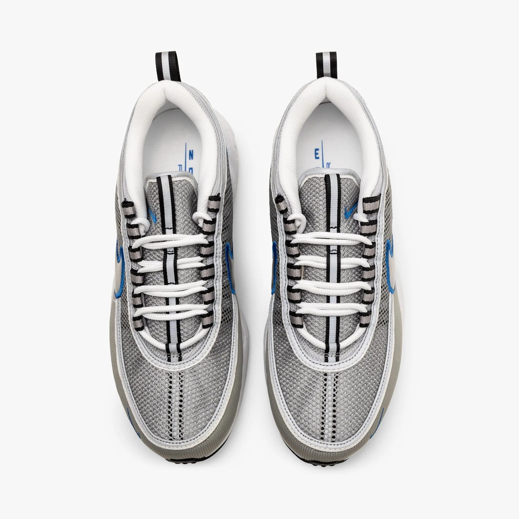 Nike Air Zoom Spiridon SP Metallic Silver / Signal Blue