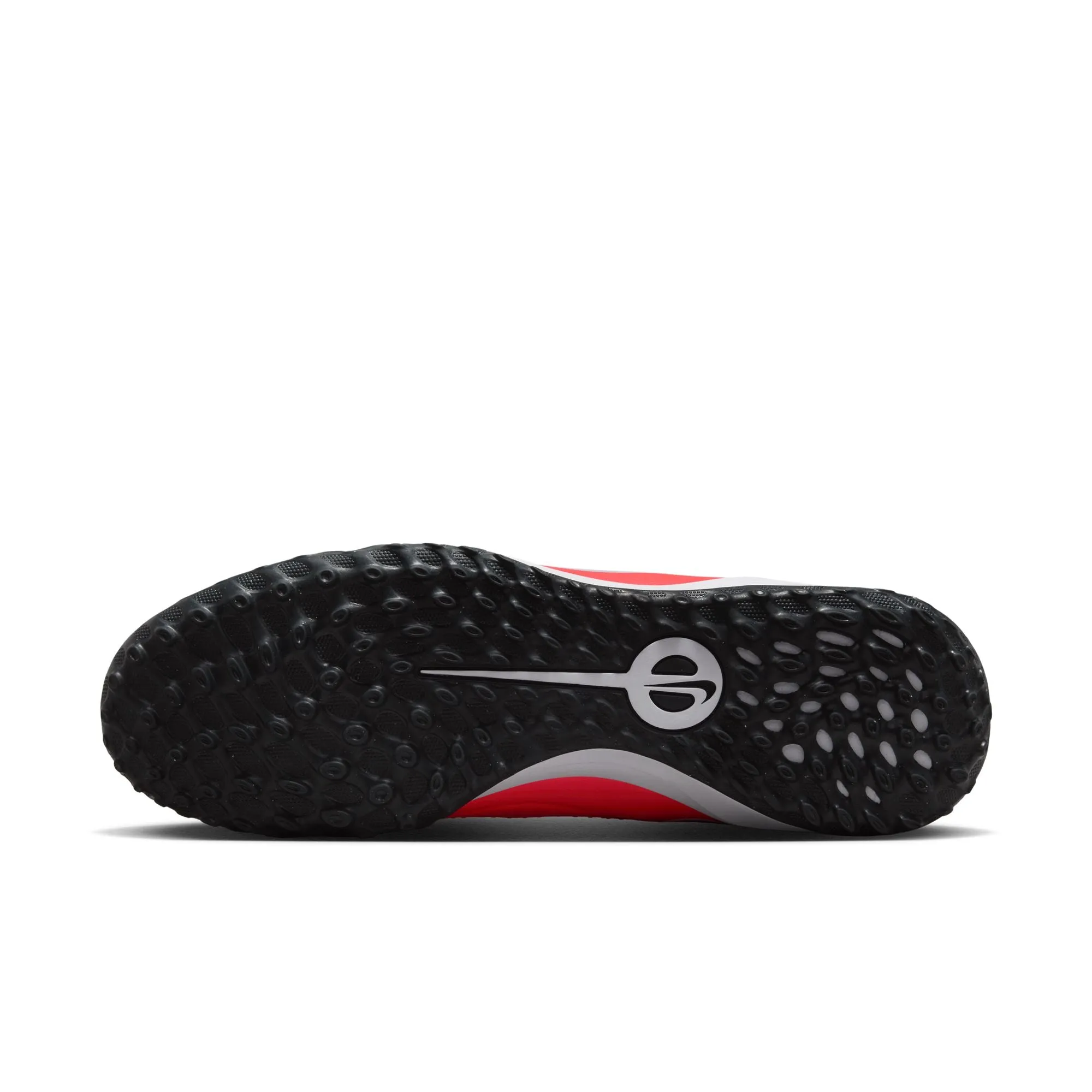 Nike Tiempo Legend 10 Academy TF Turf Soccer Shoes - Hot Lava/ White