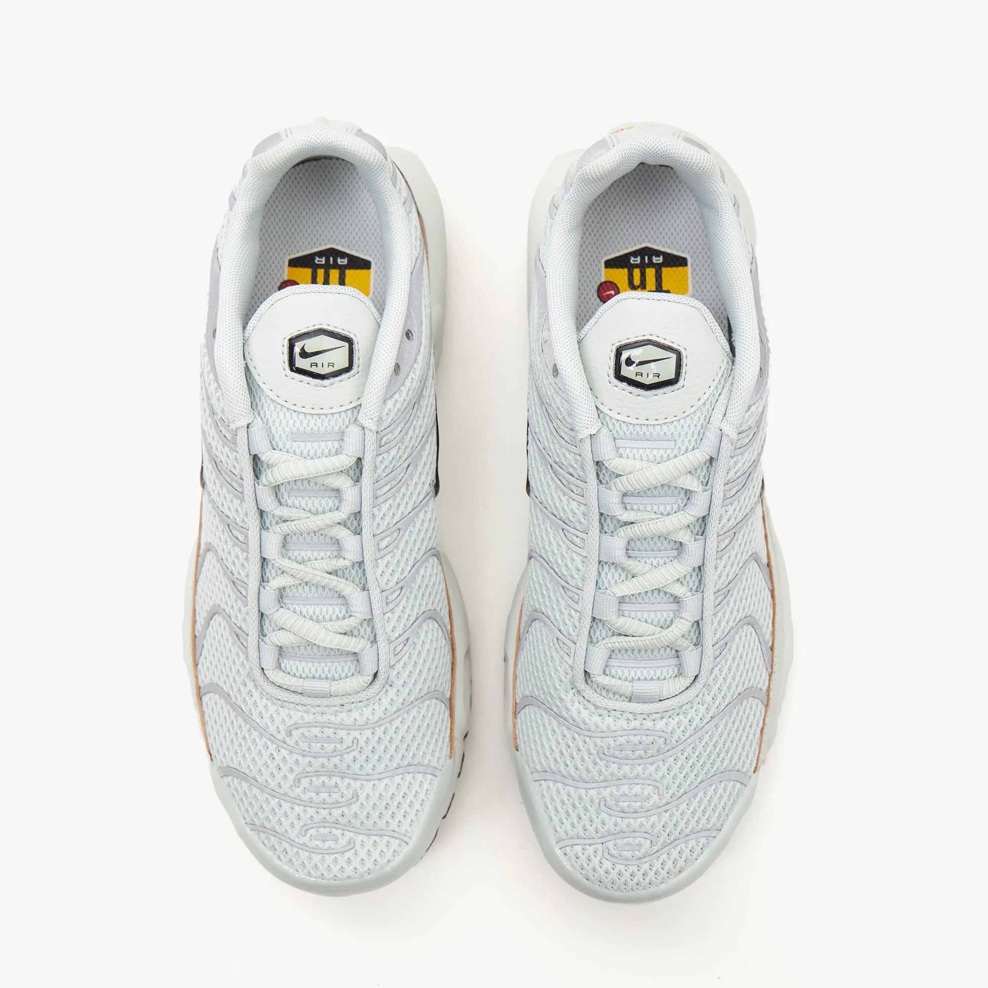 Nike Women's Air Max Plus Light Silver / Black - Chrome