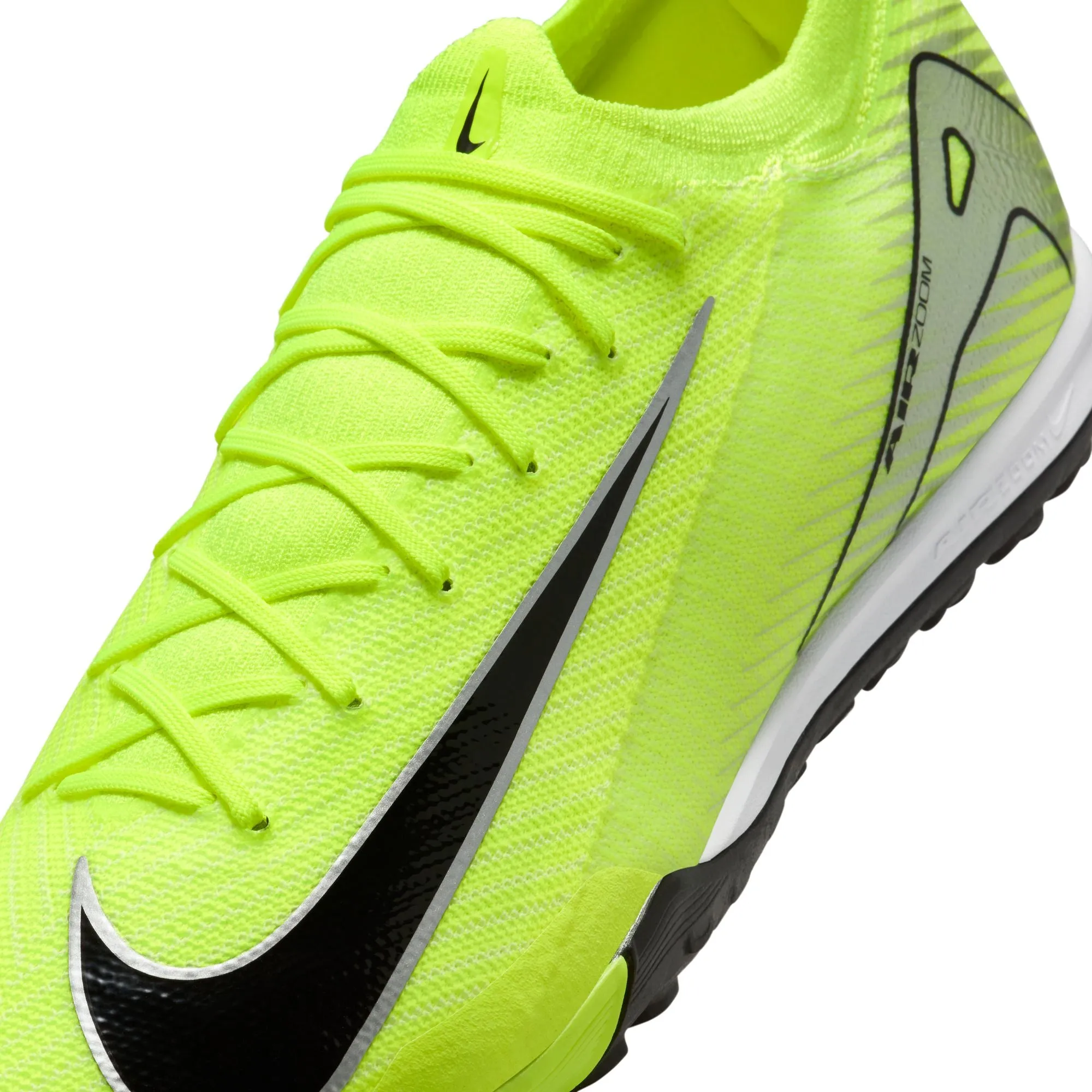 Nike Zoom Mercurial Vapor 15 Pro TF Turf Soccer Shoes - Yellow/ Volt Black
