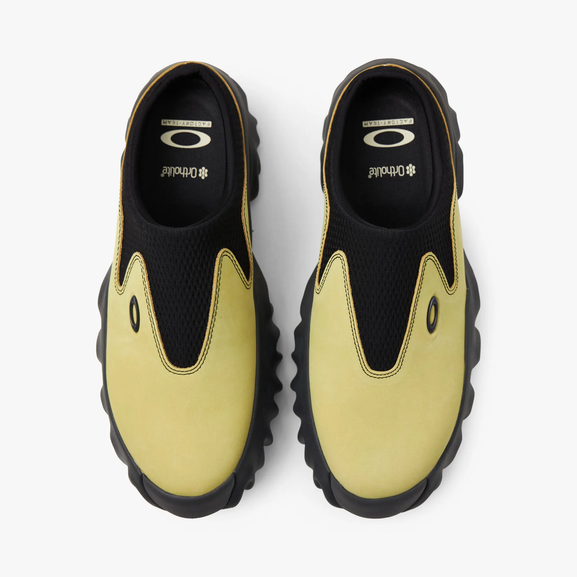 Oakley Factor Team Suede Chop Saw Mule - Celery / Black