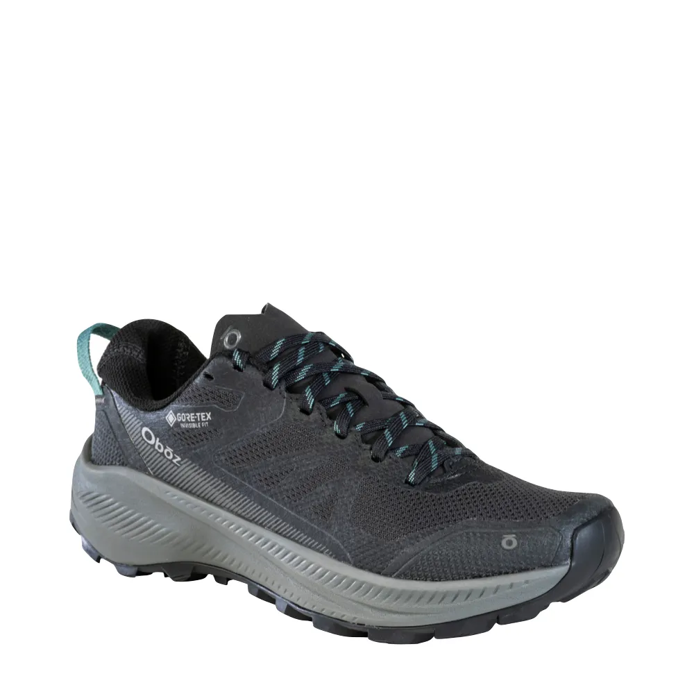 Oboz Women's Katabatic LT Low GTX Waterproof Hiker in Black Sea