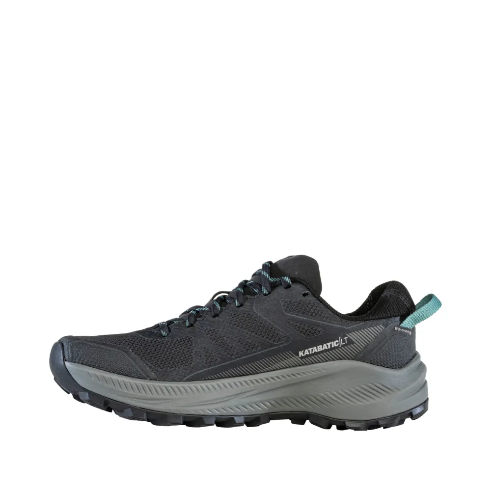 Oboz Women's Katabatic LT Low GTX Waterproof Hiker in Black Sea