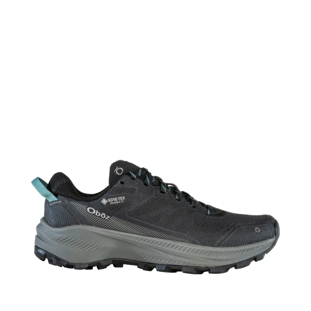 Oboz Women's Katabatic LT Low GTX Waterproof Hiker in Black Sea