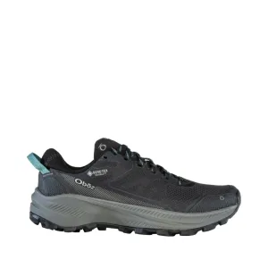Oboz Women's Katabatic LT Low GTX Waterproof Hiker in Black Sea