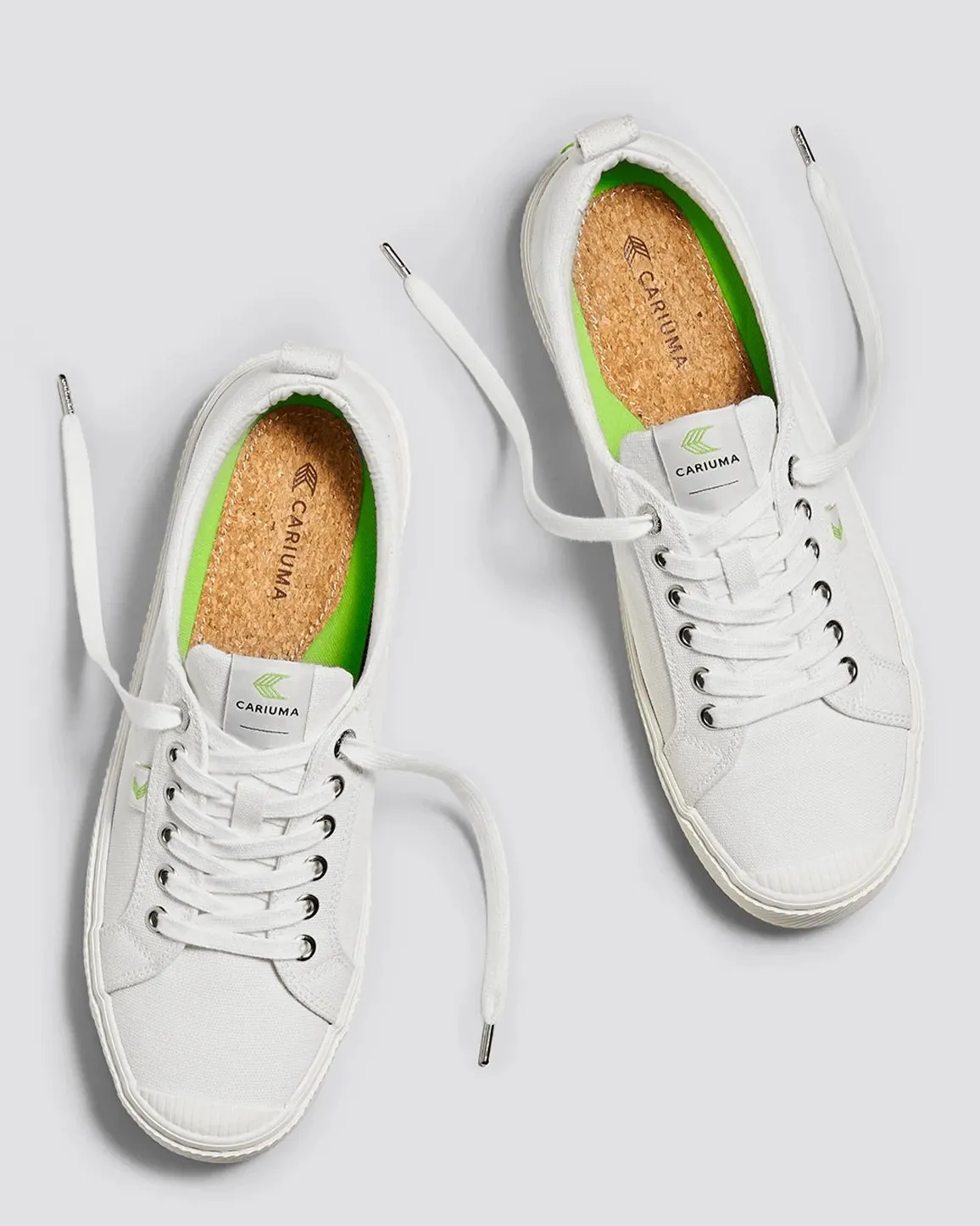 OCA Low Canvas Shoes in Off-White