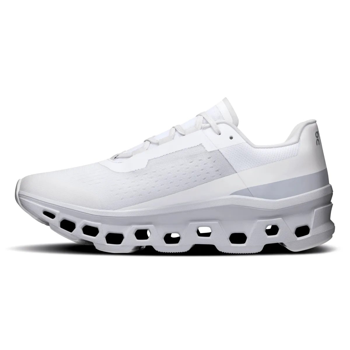 On Running Men's Cloudmonster White/Glacier