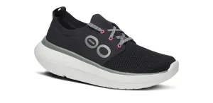OOFOS OOMY STRIDE - BLACK & WHITE