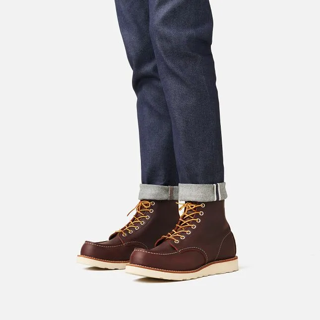 Red Wing Heritage Men's # 8138 Classic Moc - Oil Slick Leather - Briar