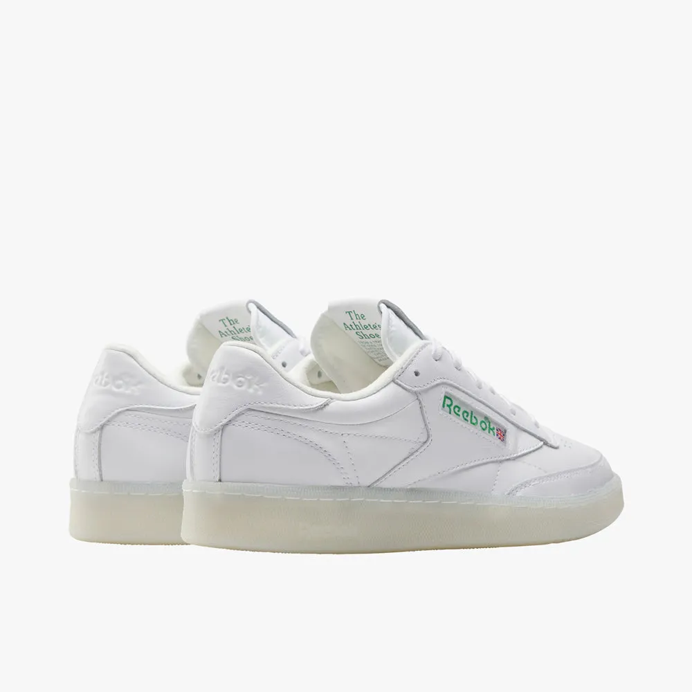 Reebok Club C 85 Vintage White / Glen Green - Vector Red