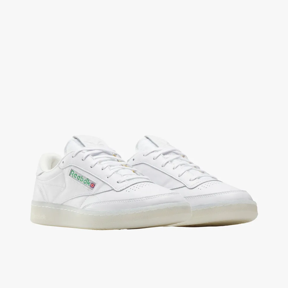 Reebok Club C 85 Vintage White / Glen Green - Vector Red