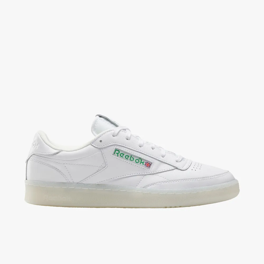 Reebok Club C 85 Vintage White / Glen Green - Vector Red