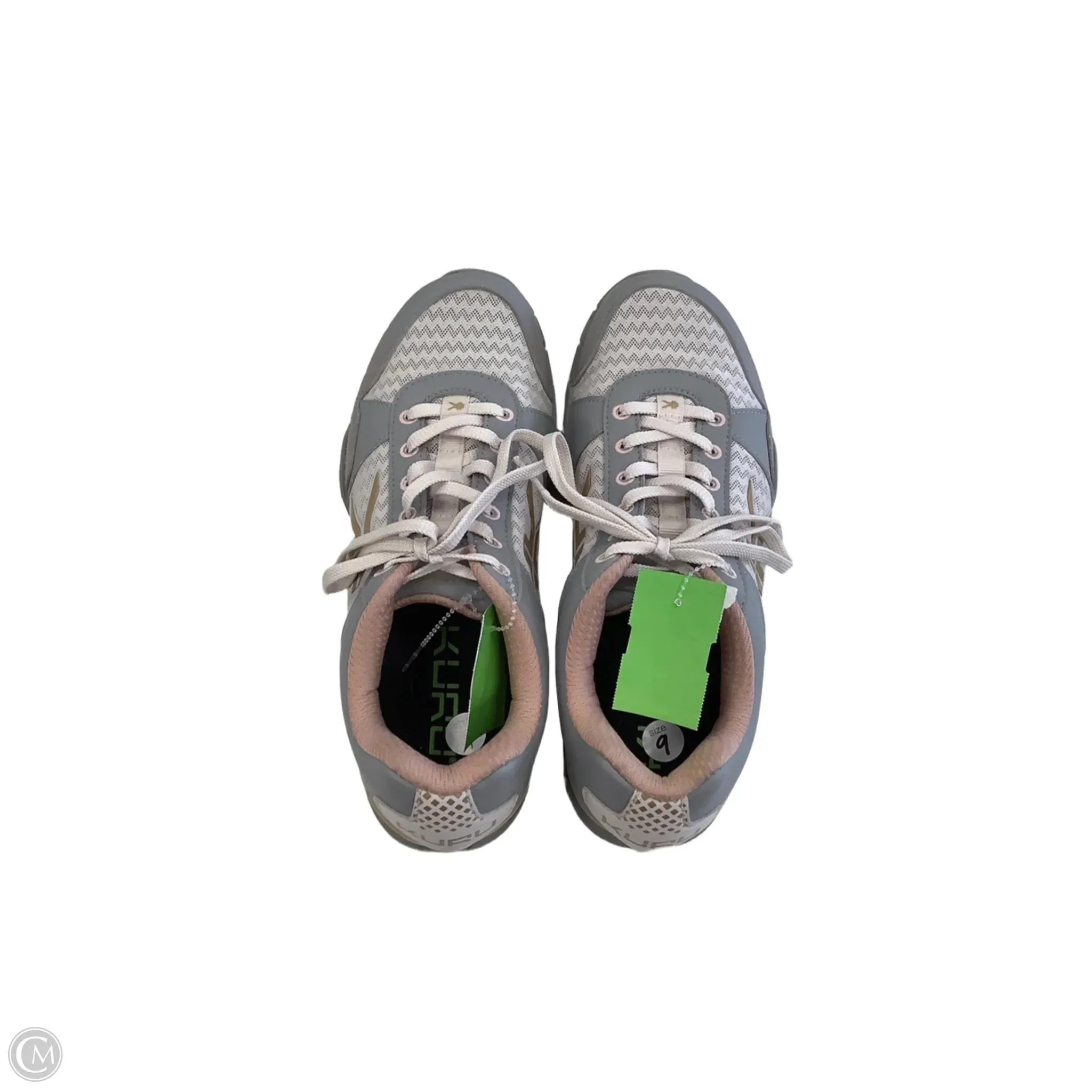 Shoes Athletic By Clothes Mentor In Grey, Size: 9