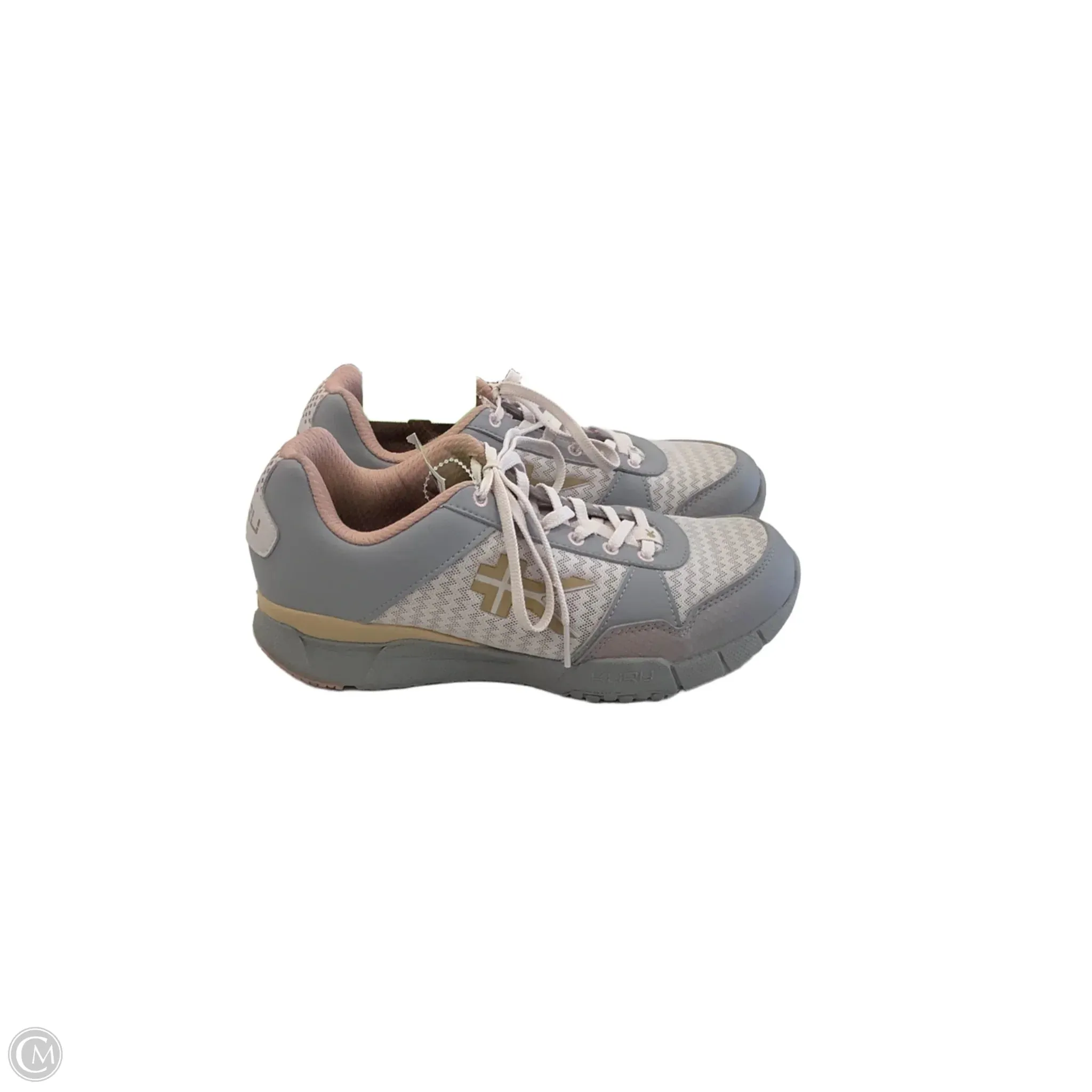 Shoes Athletic By Clothes Mentor In Grey, Size: 9
