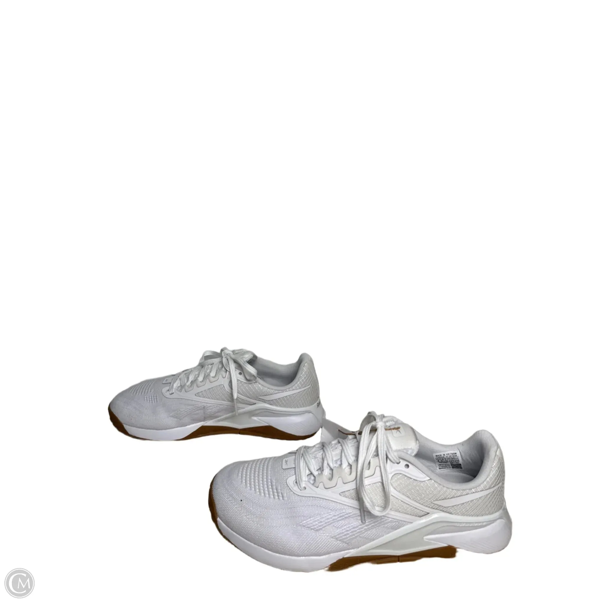 Shoes Athletic By Reebok In White, Size: 8