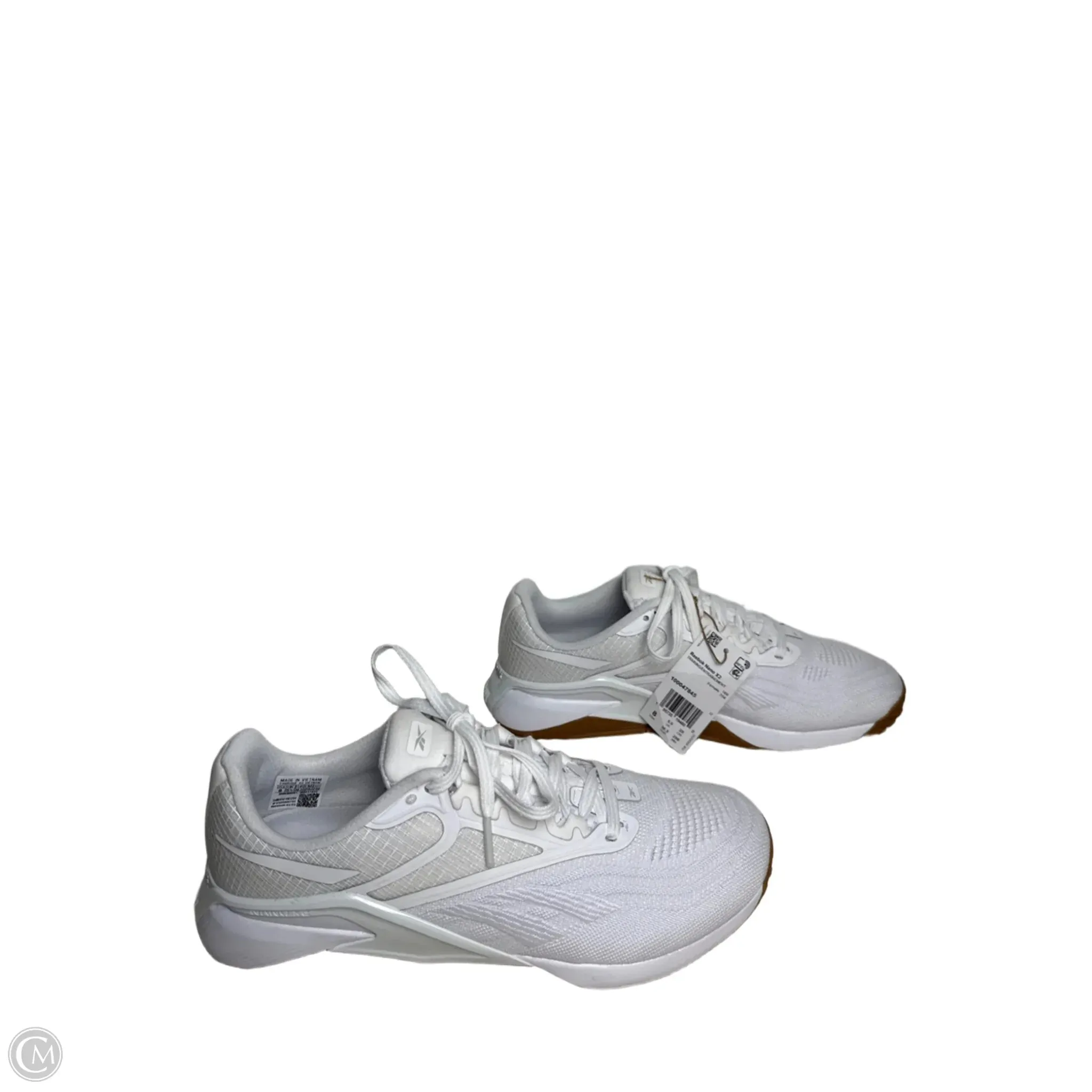 Shoes Athletic By Reebok In White, Size: 8