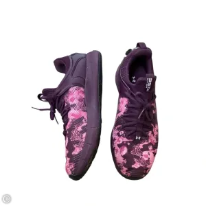 Shoes Athletic By Under Armour In Purple, Size: 10