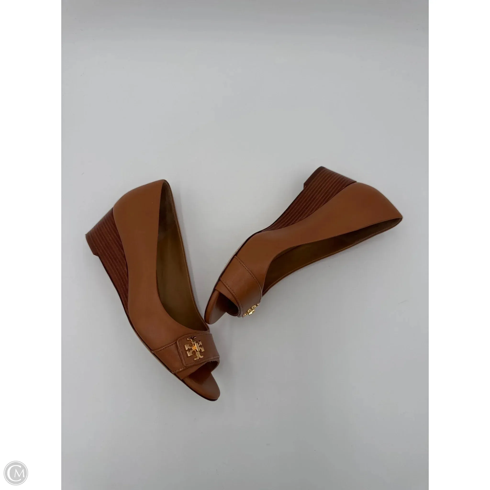 Shoes Designer By Tory Burch In Tan, Size: 6.5
