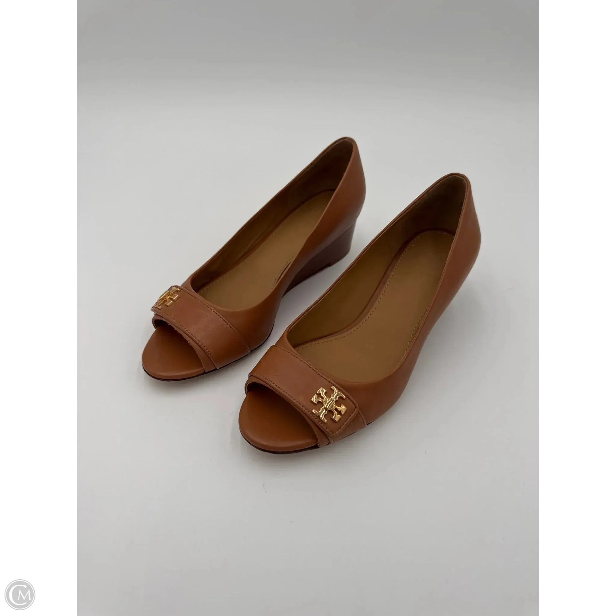 Shoes Designer By Tory Burch In Tan, Size: 6.5