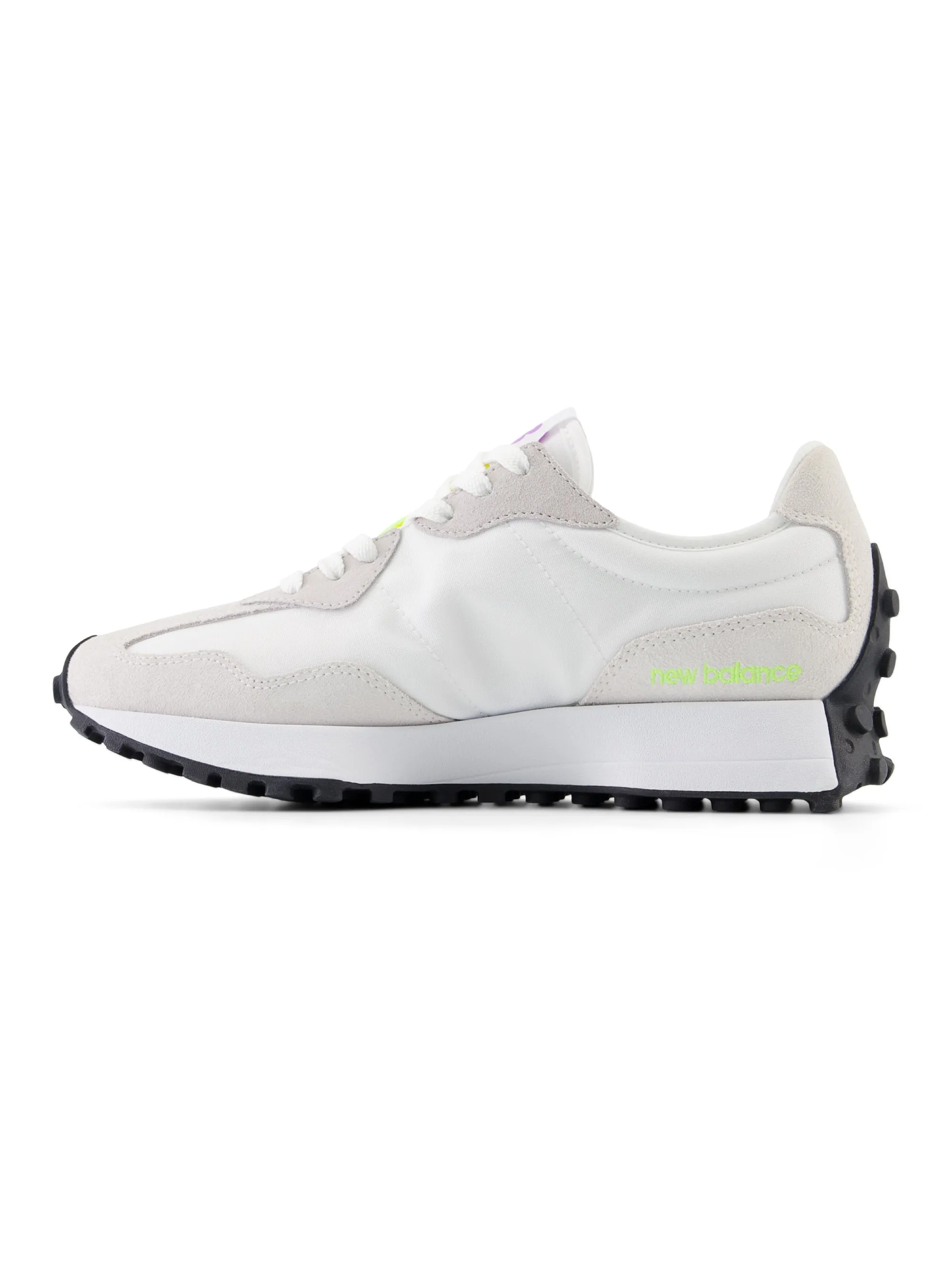 Sneakers Retrò 327 Bianco/Giallo/Rosa