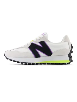 Sneakers Retrò 327 Bianco/Giallo/Rosa
