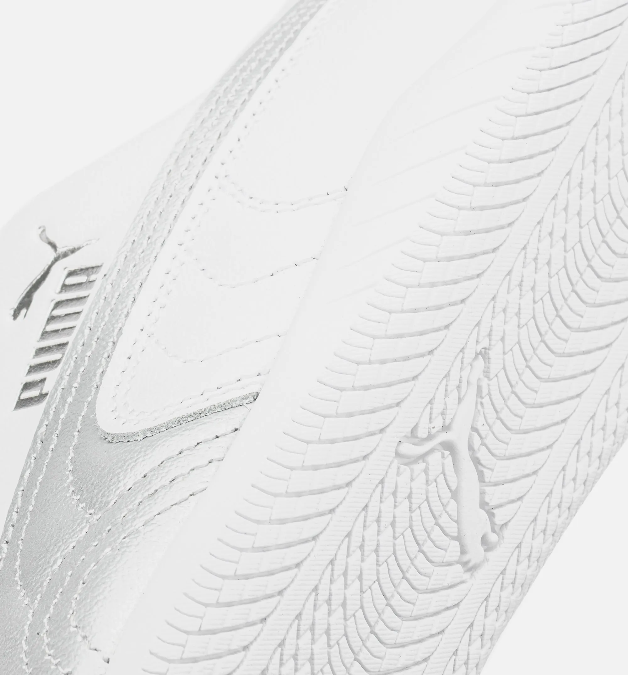 Speedcat Leather Womens Lifestyle Shoe - White/Silver