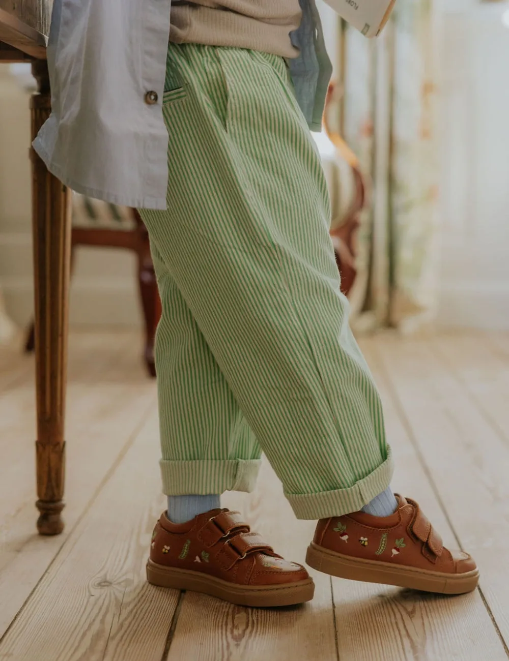 Veggie Low Sneakers - Cognac