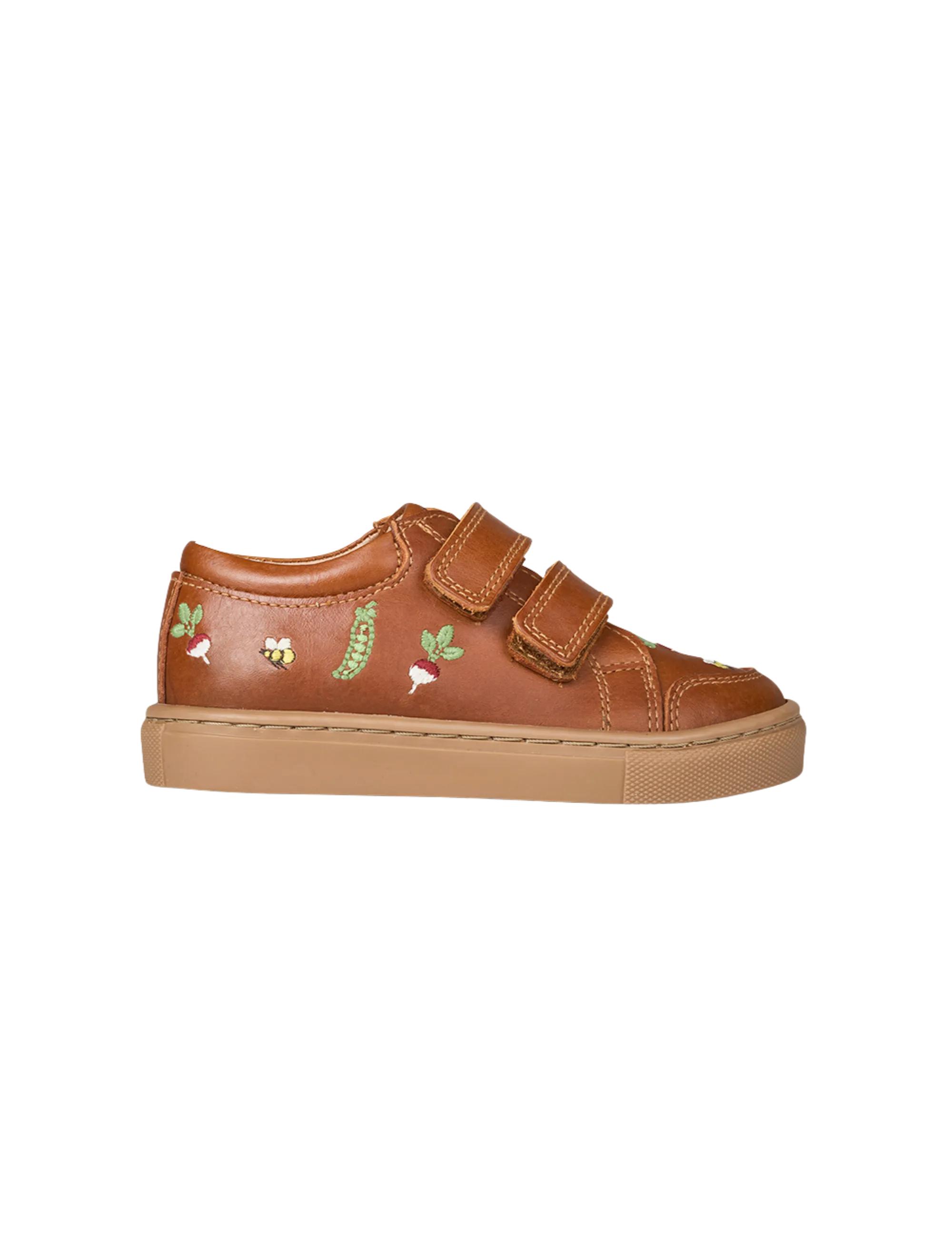 Veggie Low Sneakers - Cognac
