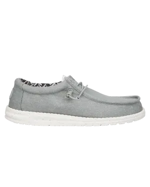 Wally Canvas Shoes in Light Grey