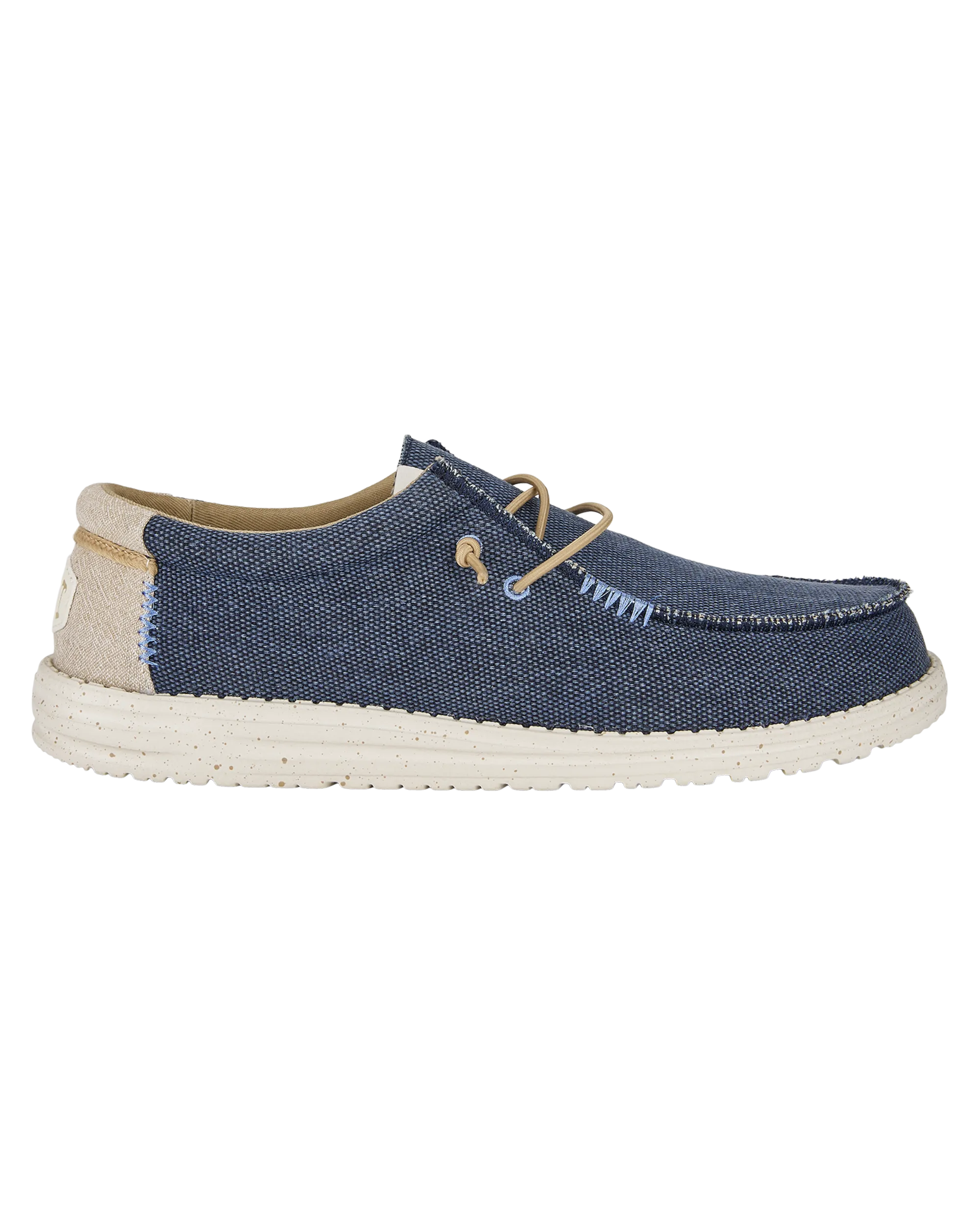 Wally Coastline Jute Shoes in Navy
