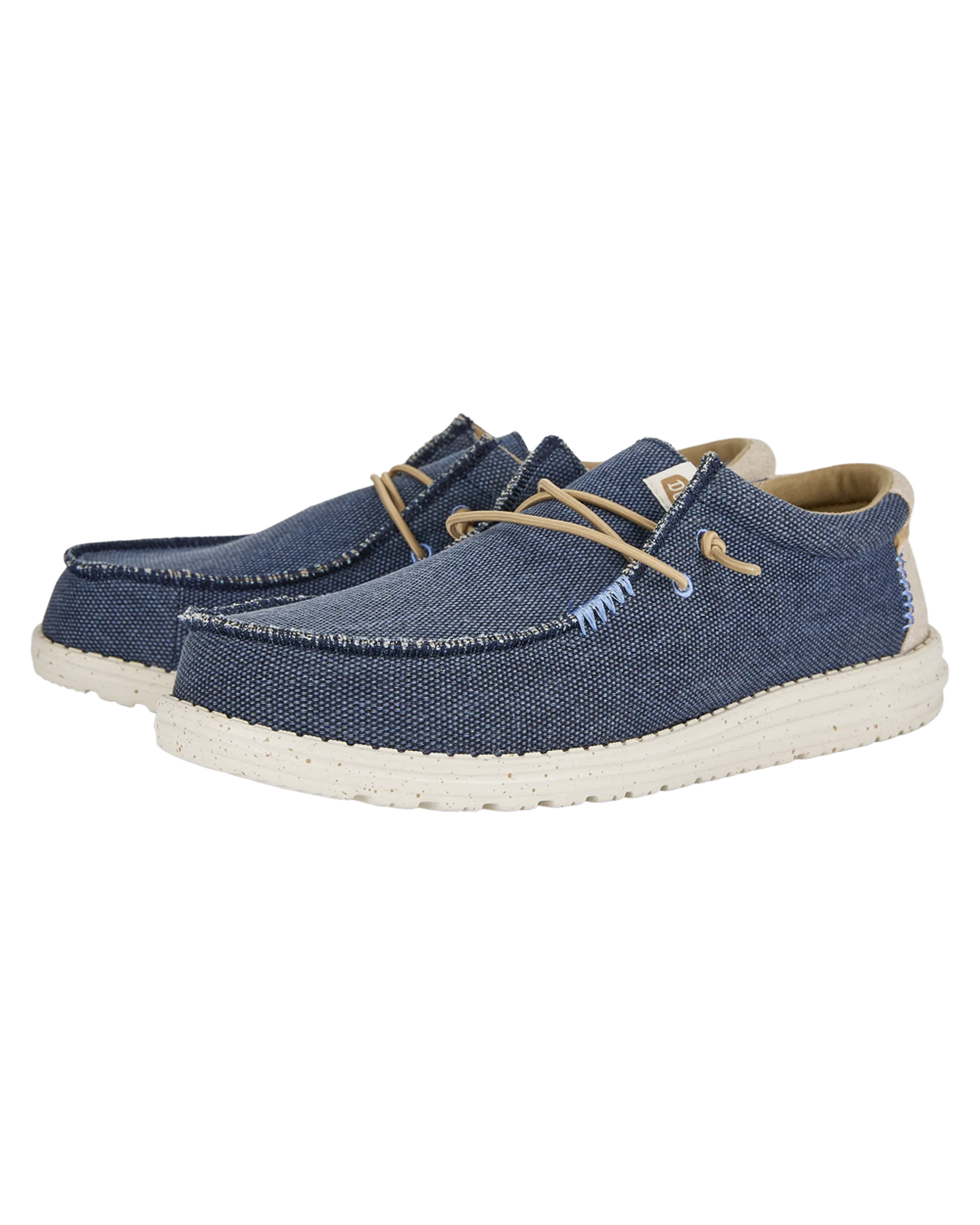 Wally Coastline Jute Shoes in Navy